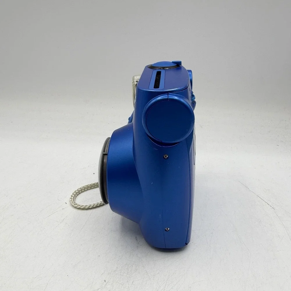 Polaroid 300 Instant Film Camera Blue w/ Strap - Tested & Working